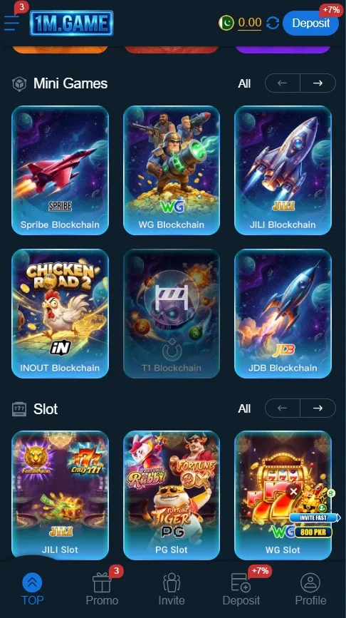 1M.GAME games